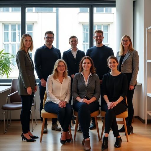 Travel & Info Services team in Zurich office